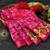 Pink Art Silk Floral Printed Saree With Blouse