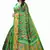 Green Art Silk Floral Printed Saree With Blouse