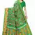 Green Art Silk Floral Printed Saree With Blouse