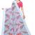 Grey Art Silk Floral Printed Saree With Blouse