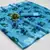 Blue Art Silk Floral Printed Saree With Blouse
