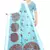 Blue Art Silk Floral Printed Saree With Blouse