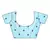 Blue Art Silk Floral Printed Saree With Blouse
