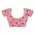 Pink Art Silk Floral Printed Saree With Blouse