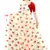 Cream Saree With Red Floral Print Art Silk Saree With Blouse