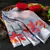 Grey & Red Art Silk Floral Print Saree With Blouse