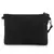 Anekaant Verdant Black & Grey Floral Embroidered Polysuede & Leatherette Sling Bag