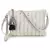 Anekaant Glid Natural & Blue Striped Sequined Cotton Corduroy & Leatherette Sling Bag