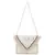 Anekaant Gaper Natural & Silver Medallion Embellished Cotton Jacquard Sling Bag