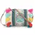 Anekaant Droopy Natural & Multi Greek Key Textured Polycotton Jacquard & Leatherette Sling Bag