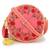 Anekaant Verdant Pink & Yellow Floral Embroidered Cotton Canvas  Sling Bag