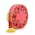 Anekaant Verdant Pink & Yellow Floral Embroidered Cotton Canvas  Sling Bag