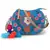Anekaant Verdant True Blue & Multi Floral Embroidered Cotton Canvas & Leatherette Sling Bag