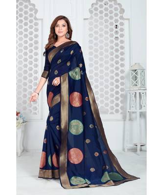 blue banarasi-sarees 1