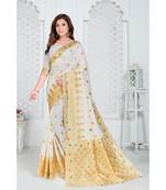 white banarasi-sarees