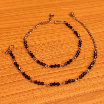 Black anklets 1