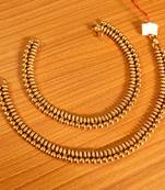 Gold anklets
