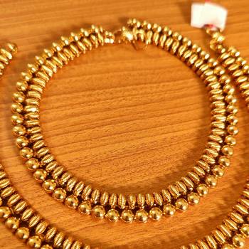 Gold anklets 2