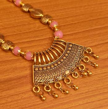 Pink necklaces 2