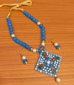 Turquoise necklace-sets