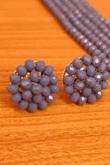 Grey necklace-sets