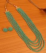 Green necklace-sets