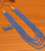 Blue necklace-sets