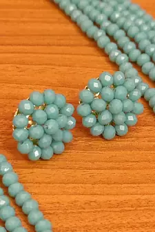 Turquoise necklace-sets