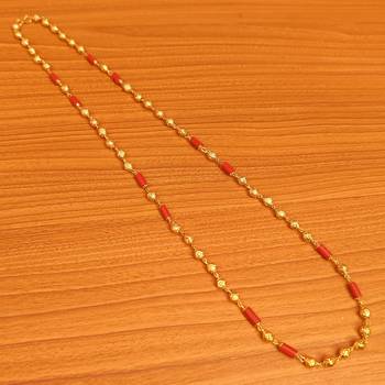 Red necklaces 1