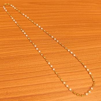 White necklaces 1
