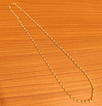 Gold necklaces 1