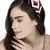 Anekaant Black & Multi Embellished Velvet  Hair Band