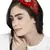Anekaant Red & Multi Quirky Velvet  Hair Band