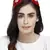 Anekaant Red & Multi Quirky Velvet  Hair Band