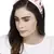 Anekaant Baby Pink & Multi Quirky Velvet  Hair Band