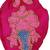 Anekaant Fuchsia & Multi Quirky Synthetic  Hair Band