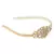 Anekaant Peach & Multi Embellished Velvet  Hair Band