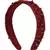 Anekaant Wine & Multi Embellished Synthetic  Hair Band
