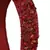 Anekaant Wine & Multi Embellished Synthetic  Hair Band
