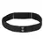 Anekaant Multi & Black Bead Work Geometric Polyester & Velvet Handmade Belt