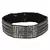 Anekaant Silver & Multi Bead Work  Polyester Handmade Belt