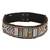 Anekaant Brown & Multi Bead Work  Acrylic Jacquard & Polyester Handmade Belt