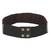 Anekaant Brown & Multi Bead Work  Acrylic Jacquard & Polyester Handmade Belt