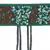 Anekaant Parrot Green & Multi Embellished Floral Cotton Handmade Belt