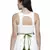 Anekaant Green & Multi Bead Work Botanical Cotton & Canvas Handmade Belt