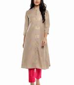Grey Printed Kurti