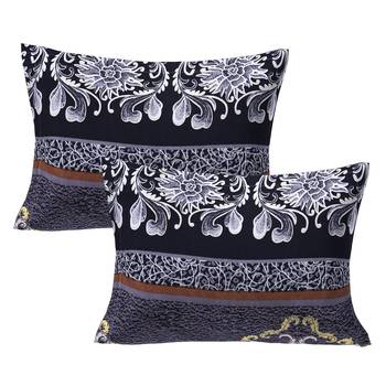 A Unique Home 100% Cotton Printed Double Bedsheet with 2 Pillow Covers 4