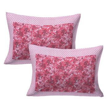 A Unique Home 100% Cotton Printed Double Bedsheet with 2 Pillow Covers 4
