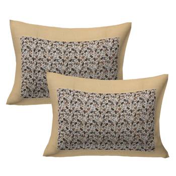 A Unique Home 100% Cotton Printed Double Bedsheet with 2 Pillow Covers 4