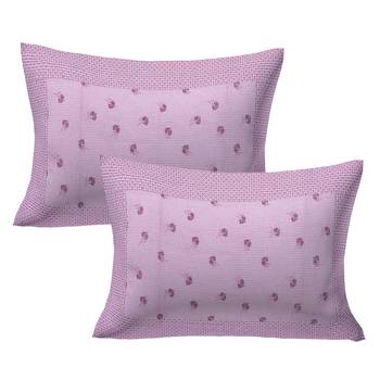 A Unique Home 100% Cotton Printed Double Bedsheet with 2 Pillow Covers 4
